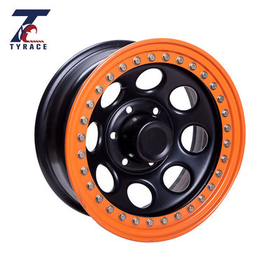 quality  ALLOY 15x8 off road 4x4 alloy beadlock rims for highway truck factory