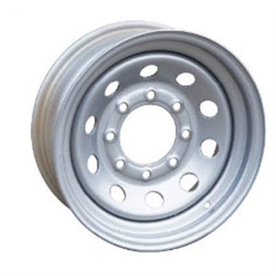 Passanger Car 6LBx16 Small Wheel Tubeless Steel Rim For Tire Size 9.00-16